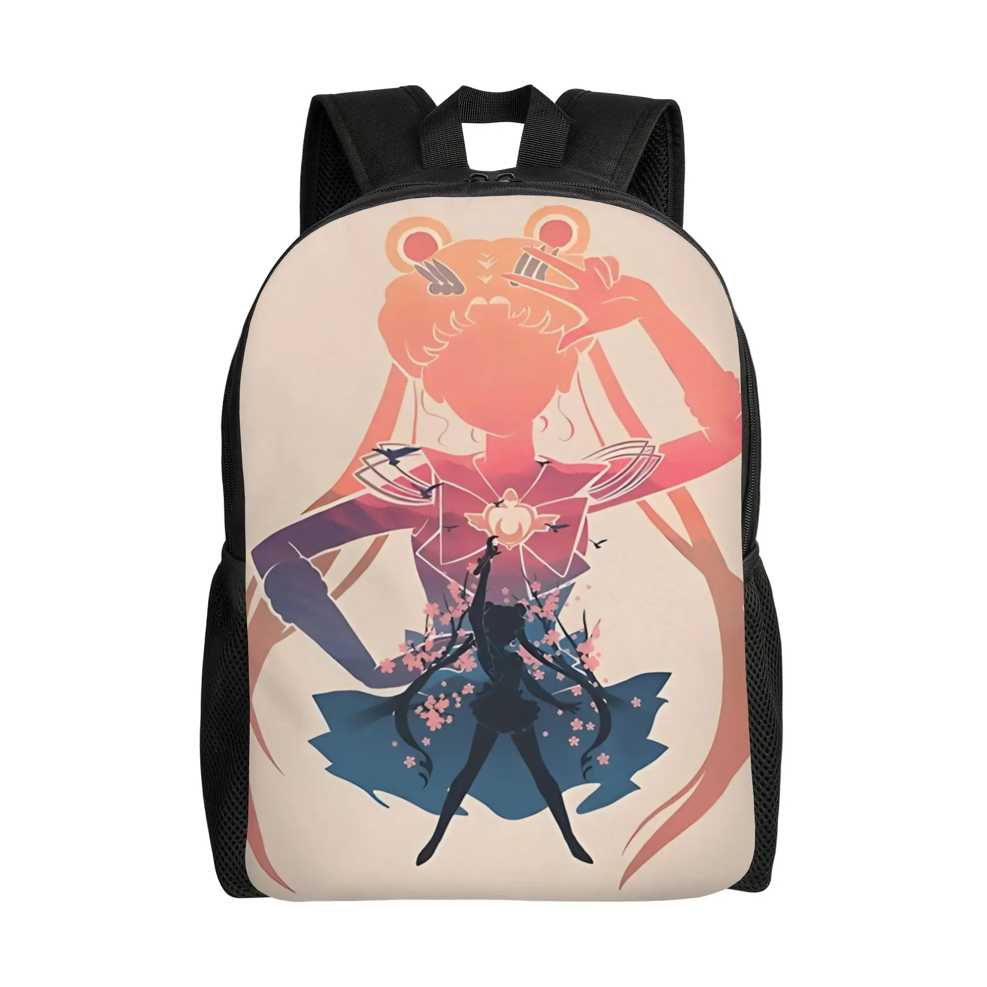 

Back to school season The Princess Usagi Tsukino Knapsack Bandai Sailor Moon For Men Women Portable Backpack