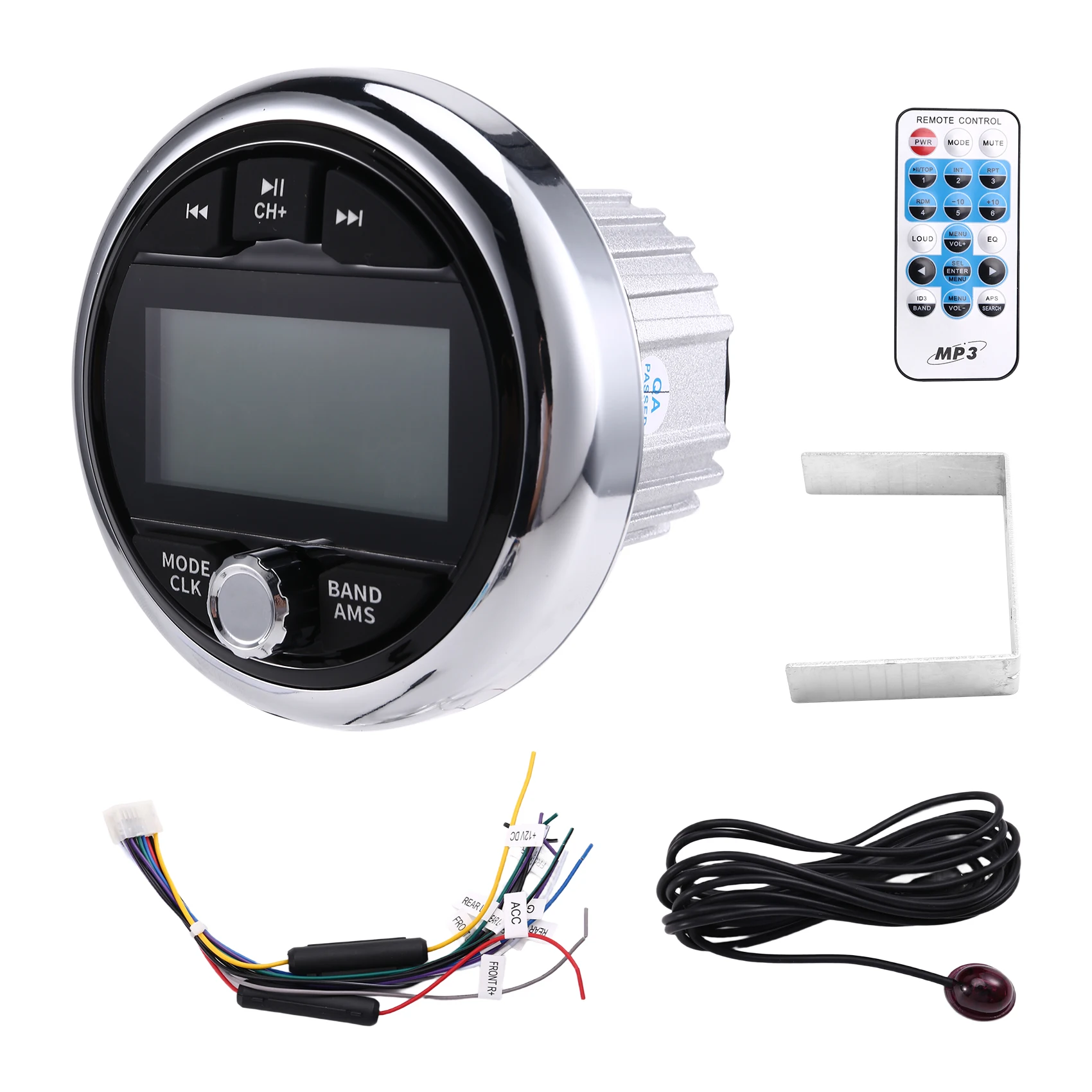 

АВТО Bluetooth-радио MP3-медиаплеер морской стерео для UTV ATV RZR моторная лодка яхта лодка радио AUX FM AM приемник