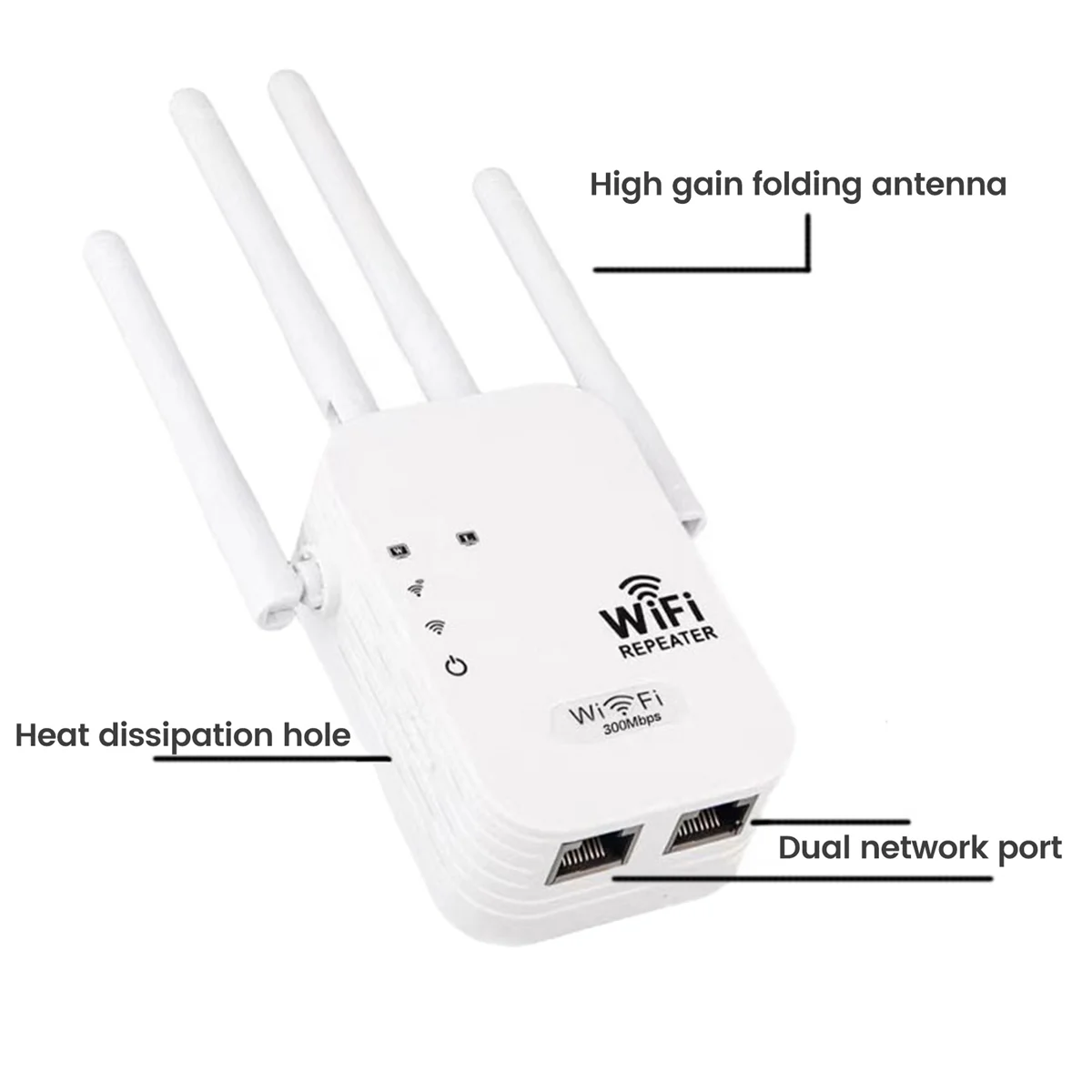 ABNP 300Mbps واي فاي مكرر لاسلكي واي فاي إشارة موسع ثنائي النطاق 5G 2.4G شبكة مكبر للصوت طويلة المدى موزع إنترنت واي فاي الاتحاد الأوروبي التوصيل