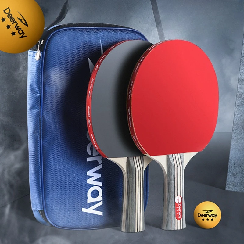 

Simplicity Basswood Wood Ping Pong Paddle Comfort Handle Major Table Tennis Bat Durable Fall Prevention Ping Pong Supplies