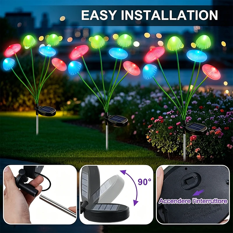 Solarbetriebene LED-Quallen- & – Outdoor Lighting Jellyfish Bewertung und Preis