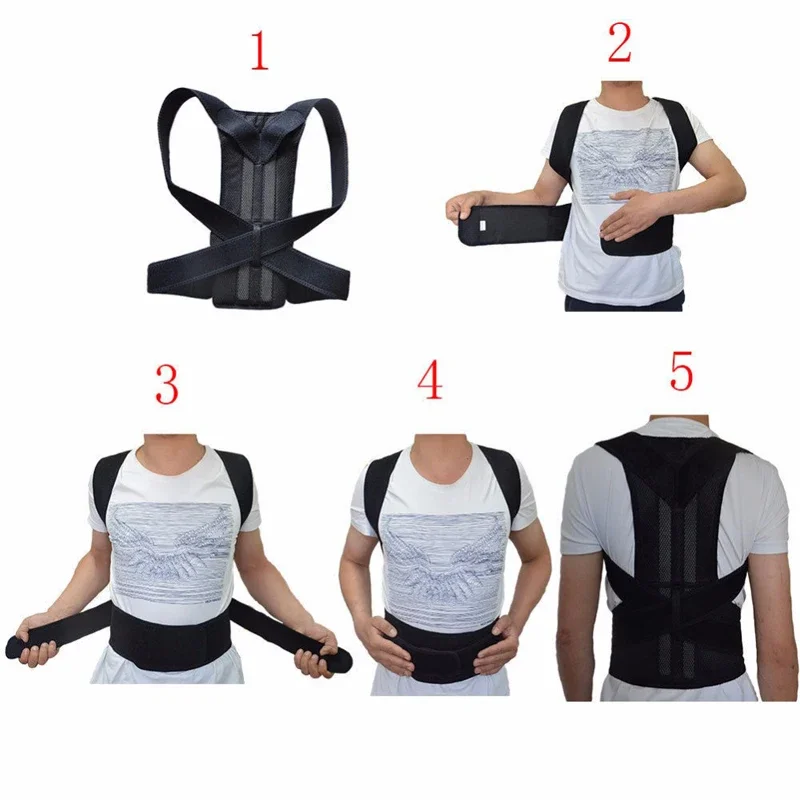 2024 Back Braces Waist Belt Men Women Work Lower Back Pain Relief Breathable Anti-skid Spine Back Support Belt