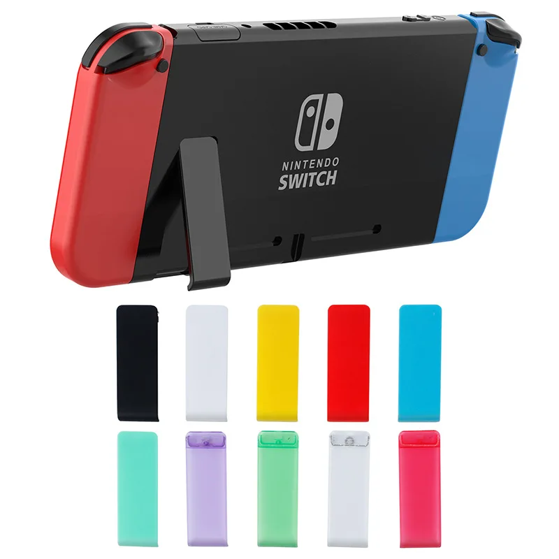 Support arrière pour console Nintendo Switch, trépied durable pour support de coque arrière NS, 1 pièce