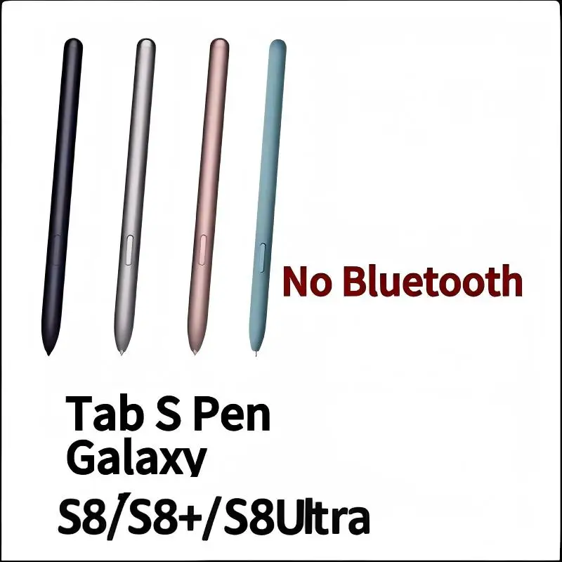 

Galaxy Tab S8 Stylus Pen (No Bluetooth) Replacement for Samsung Galaxy Tab S8+,S8 Ultra Touch S Pen + Tips/Nibs (Black)