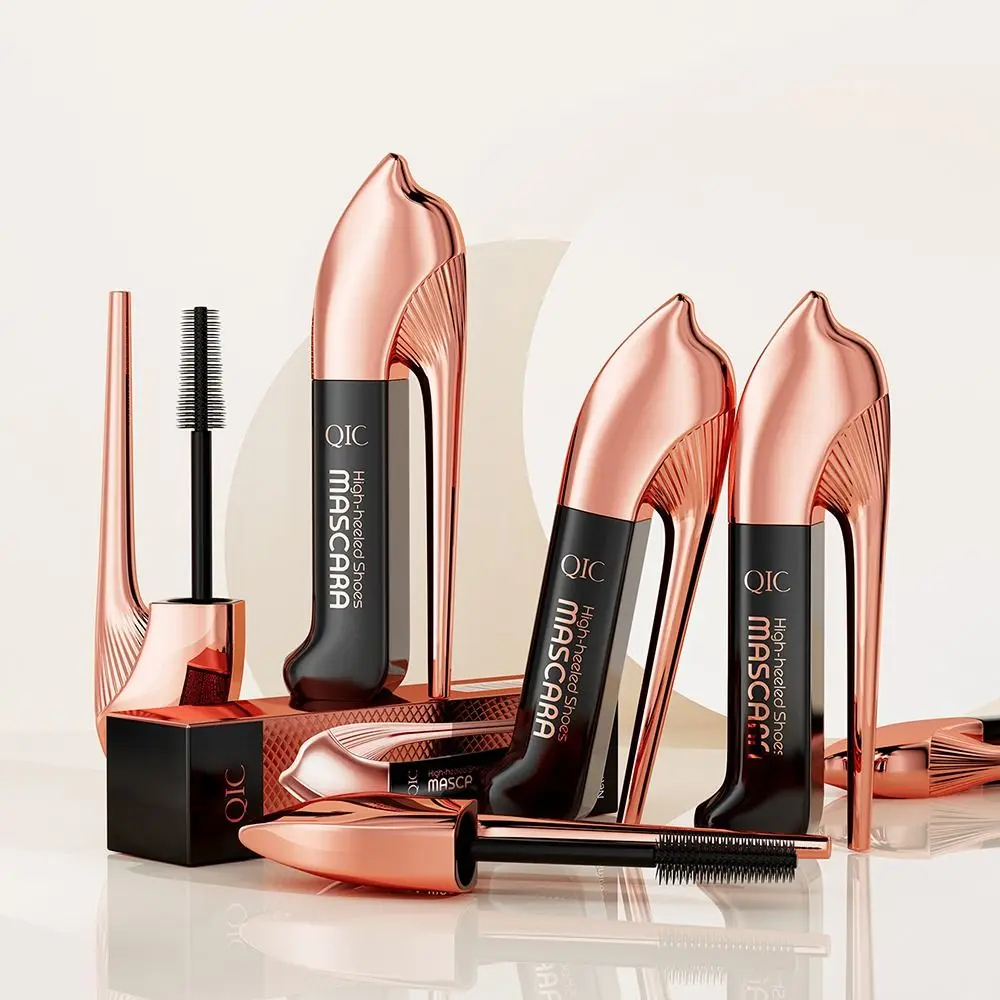 

Heels Volume Mascara Natural Look Clump-Free 4D Waterproof Mascara Smudge-proof Black Curl Extension Mascara Professional Makeup
