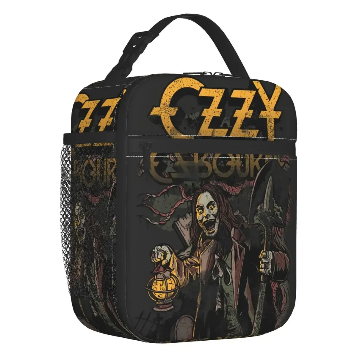 

Custom Ozzy Osbourne Prince Of Darkness Resuable Lunch Box Leakproof Thermal Cooler Food Insulated Lunch Bag School Children