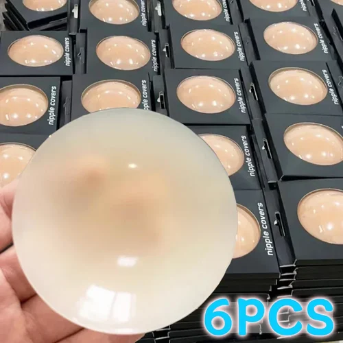Cubierta de silicona para pezones para mujer, lencería reutilizable para pechos, pegatina para sujetador, almohadillas adhesivas invisibles para levantar pétalos, empanadas para el pecho