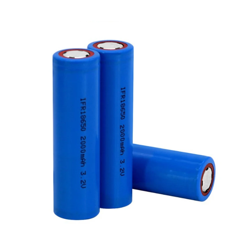 

High Capacity Cylindrical Power 18650 3.2V 2000mAh li-ion Rechargeable Lithium Iron Phosphate Battery Lifepo4 for Power Tools