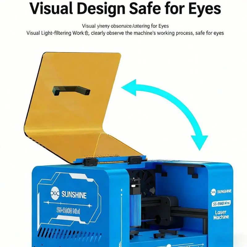 iPhone Repair Laser Remover Machine for Screen Middle Frame Bracket & Back Glass Disassembly