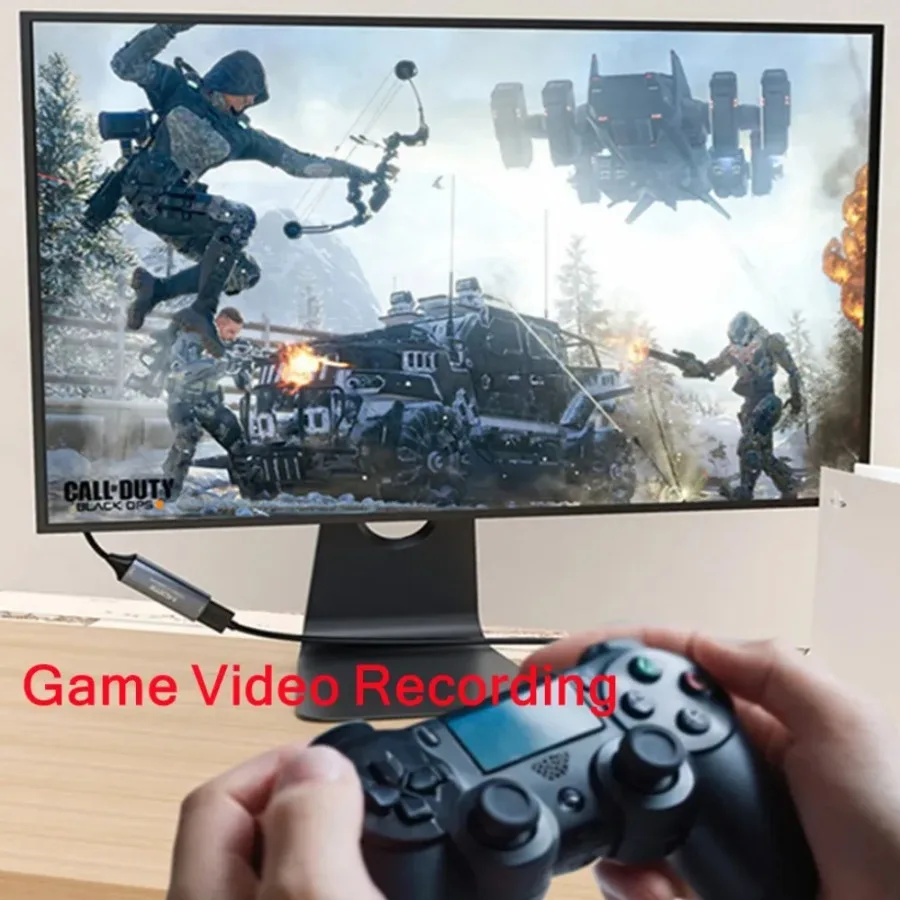 НОВАЯ карта видеозахвата HDMI 4K 30 Гц HDMI к USB 3.0 USB 2.0 USB-C Video Grabber Box для Macbook PC Game PS4 DVD Запись камеры