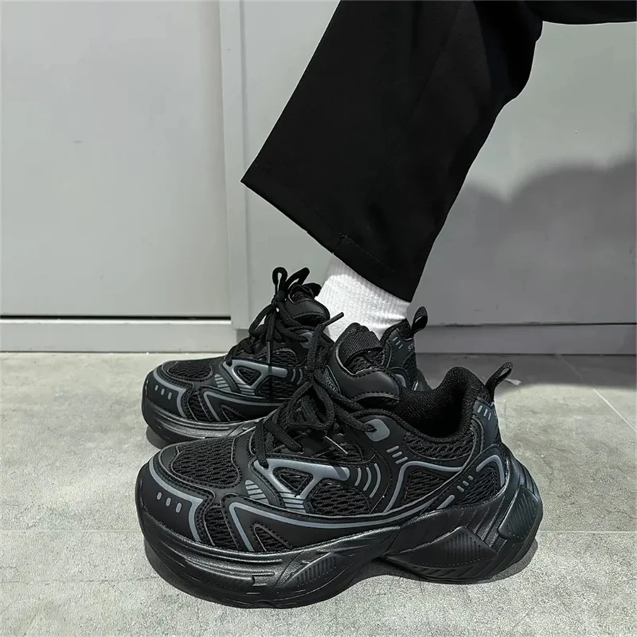 2024 New Casual Chunky Sneakers Fashion Old Dad Shoes  White Men Women Super Popular Boys Girls Sports Shoes BlackRunning Shoes