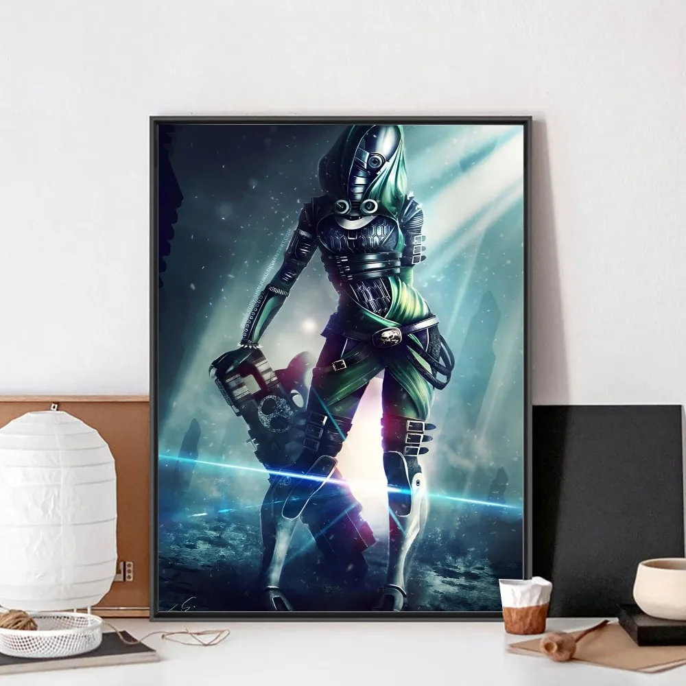 Game Mass Effect Poster No Framed Poster Kraft Club Bar Paper Vintage Poster Wall Art Painting Bedroom Study Stickers