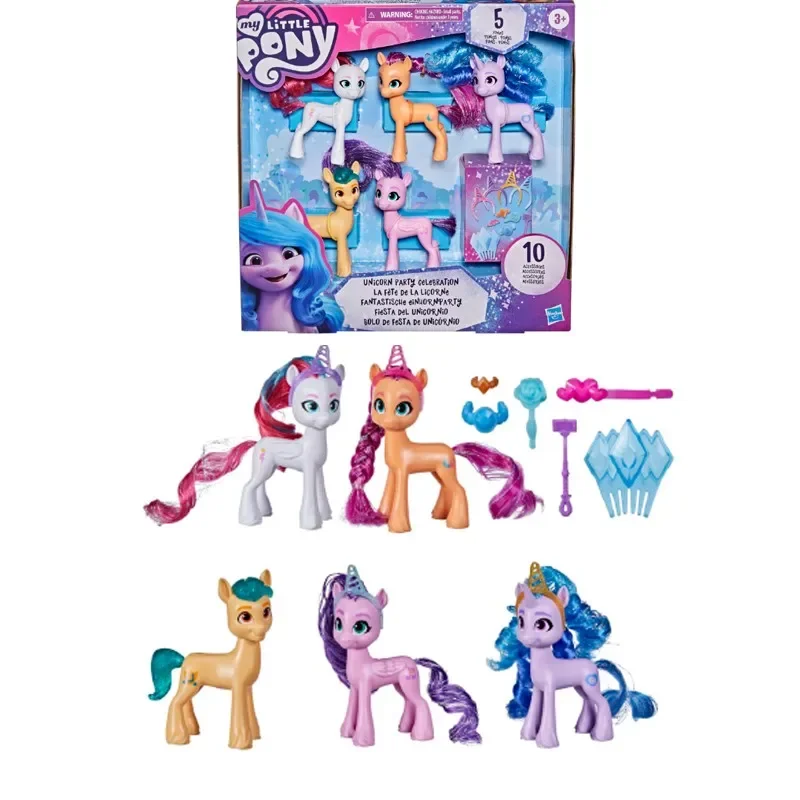 【IN SHELF】Hasbro Anime My Little Pony Princess Petals Twilight Sparkle Christmas Gifts for Kids Genuine Action Figure Model Toys