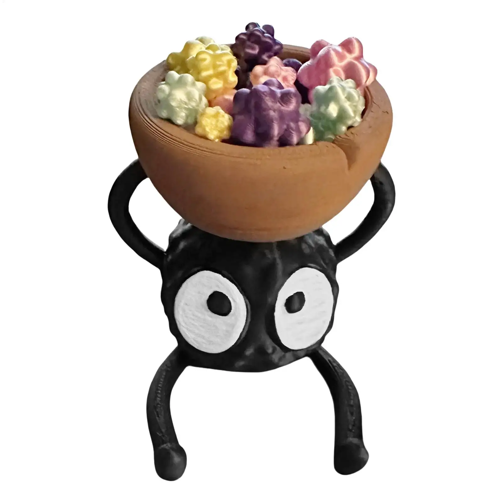 Cute Candlestick Holder Tea Light 3D Printed Briquette Candlestick Decorative Candlestick Stand Cute Candle Holder