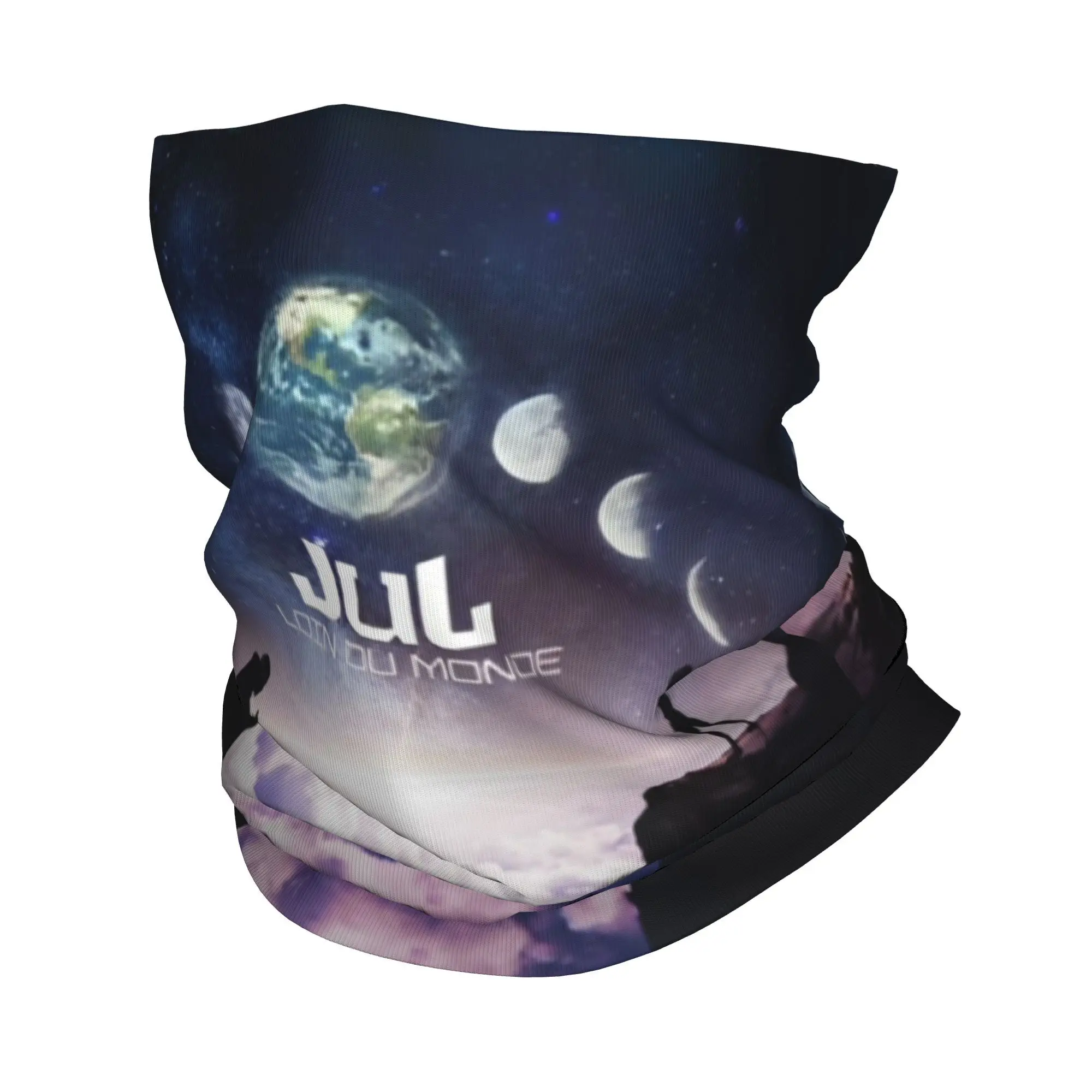 

JuL C'est Pas Des Lols Bandana Neck Cover Printed French Rapper Magic Scarf Warm Cycling Scarf Cycling Unisex Adult Washable