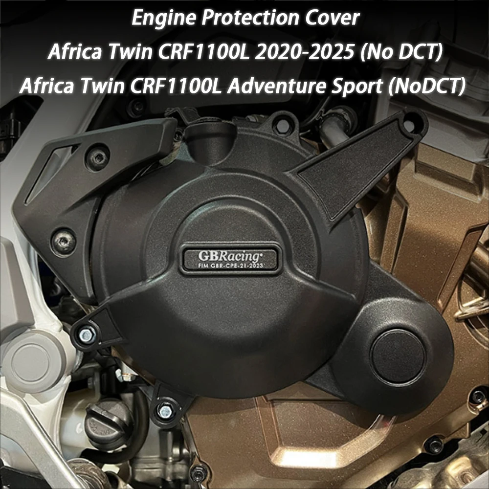 

secondary enginecover set For Honda Africa Twin CRF1100L Adventure Sport (No DCT) 2020-2025 GB Racing Engine Protection Cover