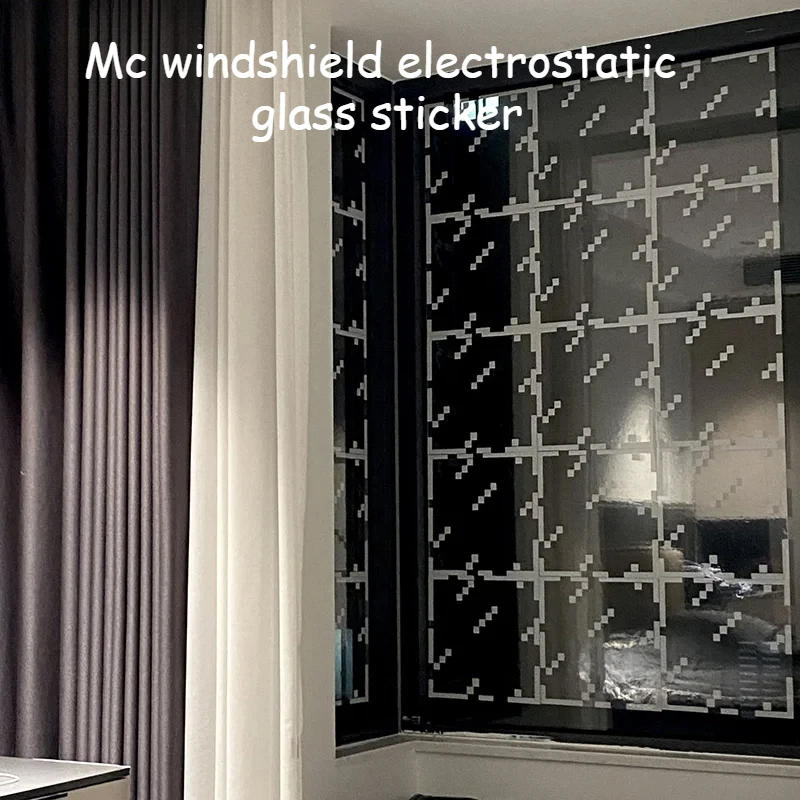 Minecraft Window Decals: How These Sticky Pixels Transformed My Living Room Into a Blocky Paradise