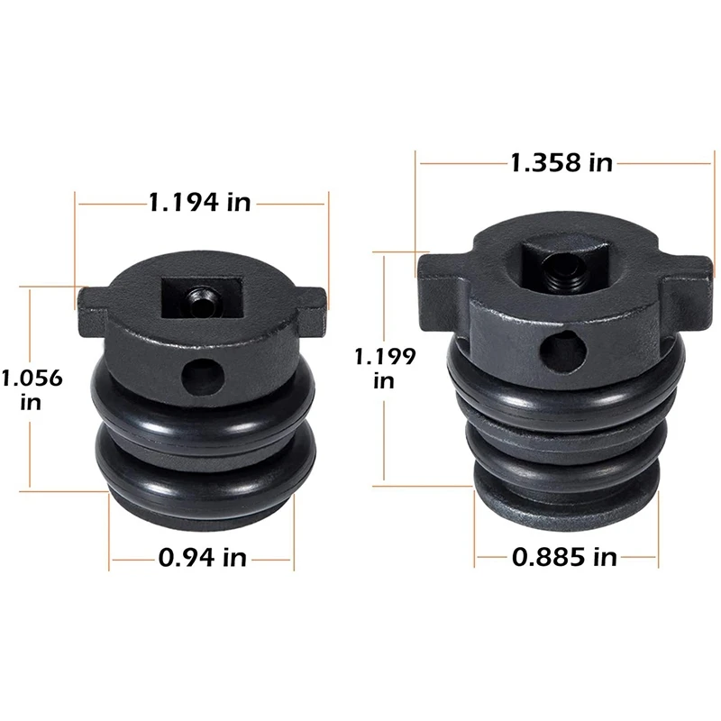 Injector Nozzle Sleeve Tube Remover J-46904 J-48824 for Screw-in Stainless Steel or Brass Cup for Detroit 60 Series