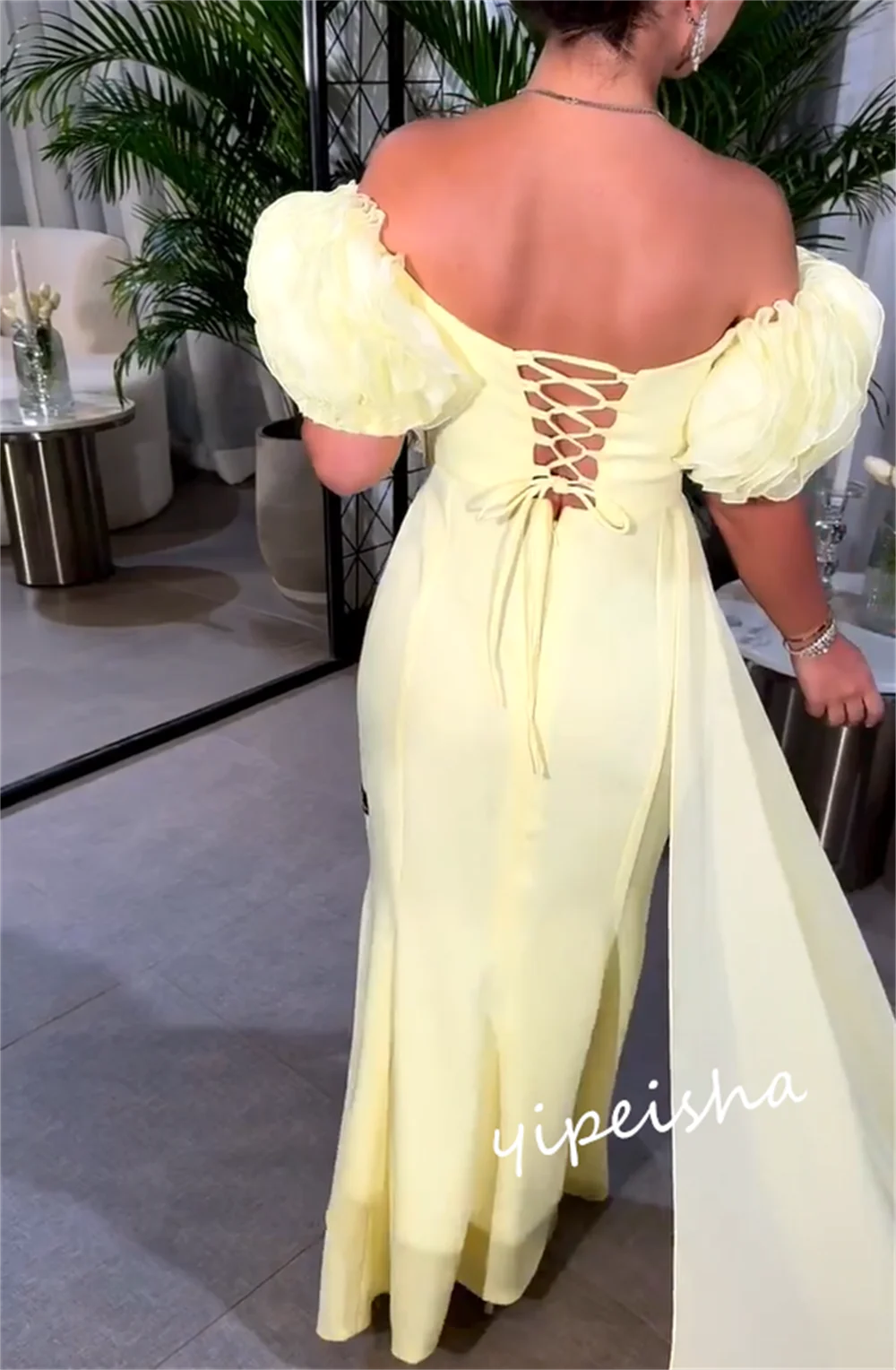 Vestido de baile de noche plisado de satén de Arabia Saudita, vestido de noche con hombros descubiertos, vestido de ocasión a medida, vestidos Midi