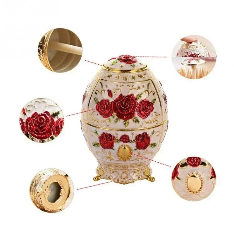 Automatic Toothpick Holder Container Wheat Straw Kitchen Toothpick Bottle Toothpicks Box Container Dispenser Holder Gadgets Home