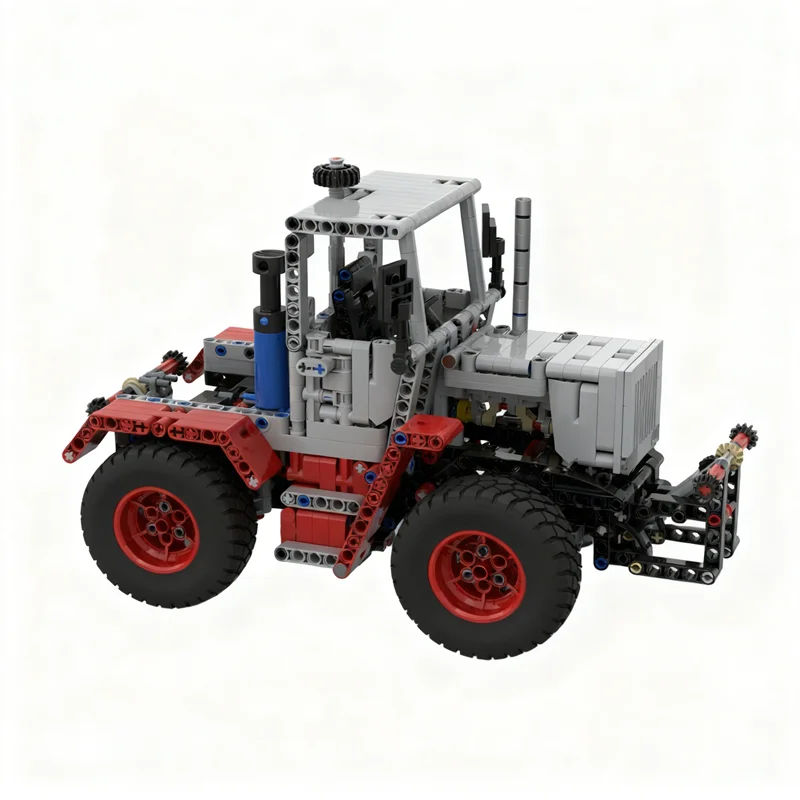 1065 قطعة MOC التقنية MB Trac نموذج اللبنات العمارة تجميع DIY بها بنفسك هدية الكريسماس الإبداعية التعليم لعبة الطوب فكرة