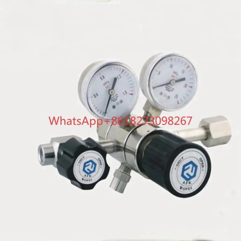 Regolatore di pressione del gas CO2 a doppio stadio CGA 330 ad alta pressione