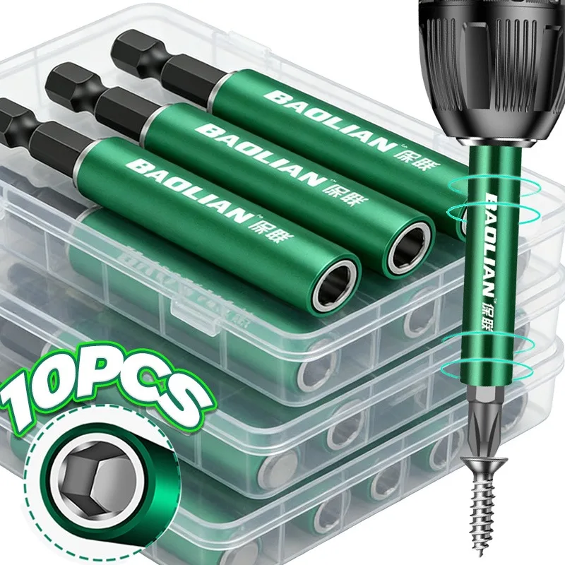 

Удлинитель с шестигранным хвостовиком, магнитный держатель бит, телескопическая быстросъемная розетка, сверло, электрическая отвертка, разъем ударной отвертки