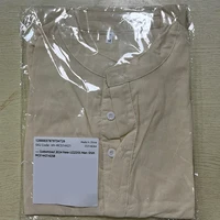 Chemises à manches longues pour hommes, 12 couleurs, chemises décontractées, légères, chemise Henley de plage, chemise hawaïenne pour hommes, t-shirts sur mesure 6