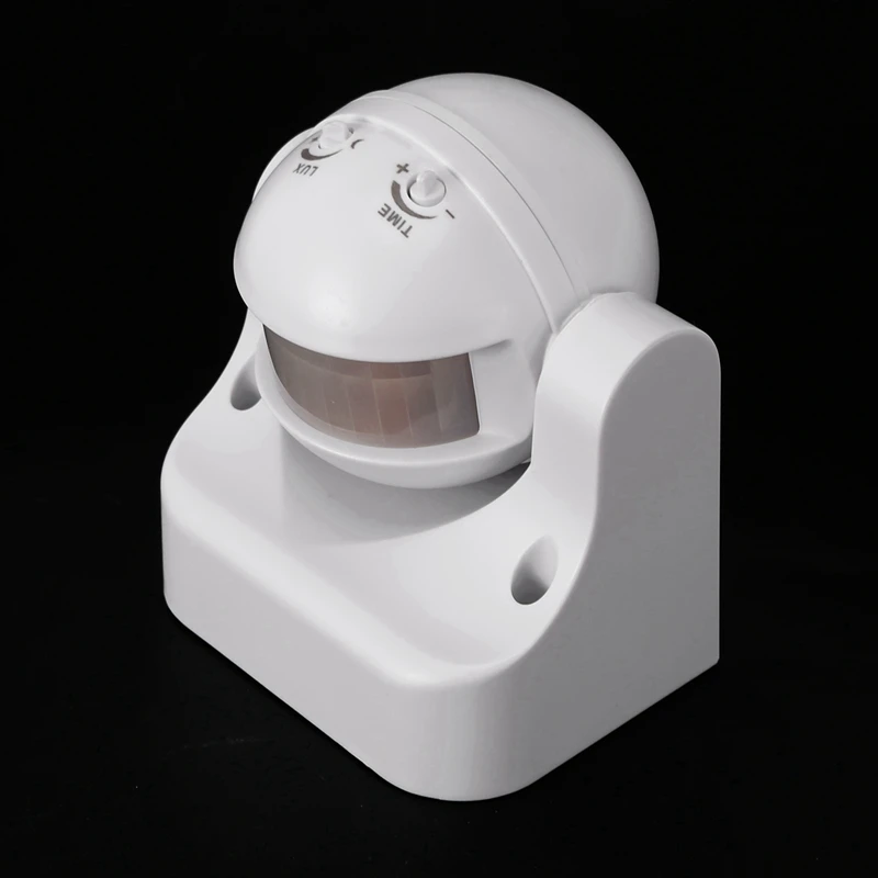 Новый-110 В-240 В открытый IP44 50/60 Гц безопасный датчик движения переключатель с наружным настенным светильником движения лампа 180 градусов датчик