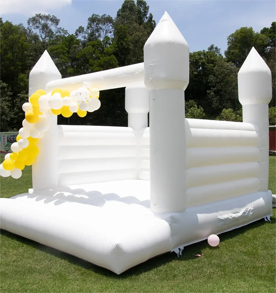 Wedding Inflatable Bouncer Jumping Castle Bounce House Black Bouncy Castle With Ball Pit For Sale