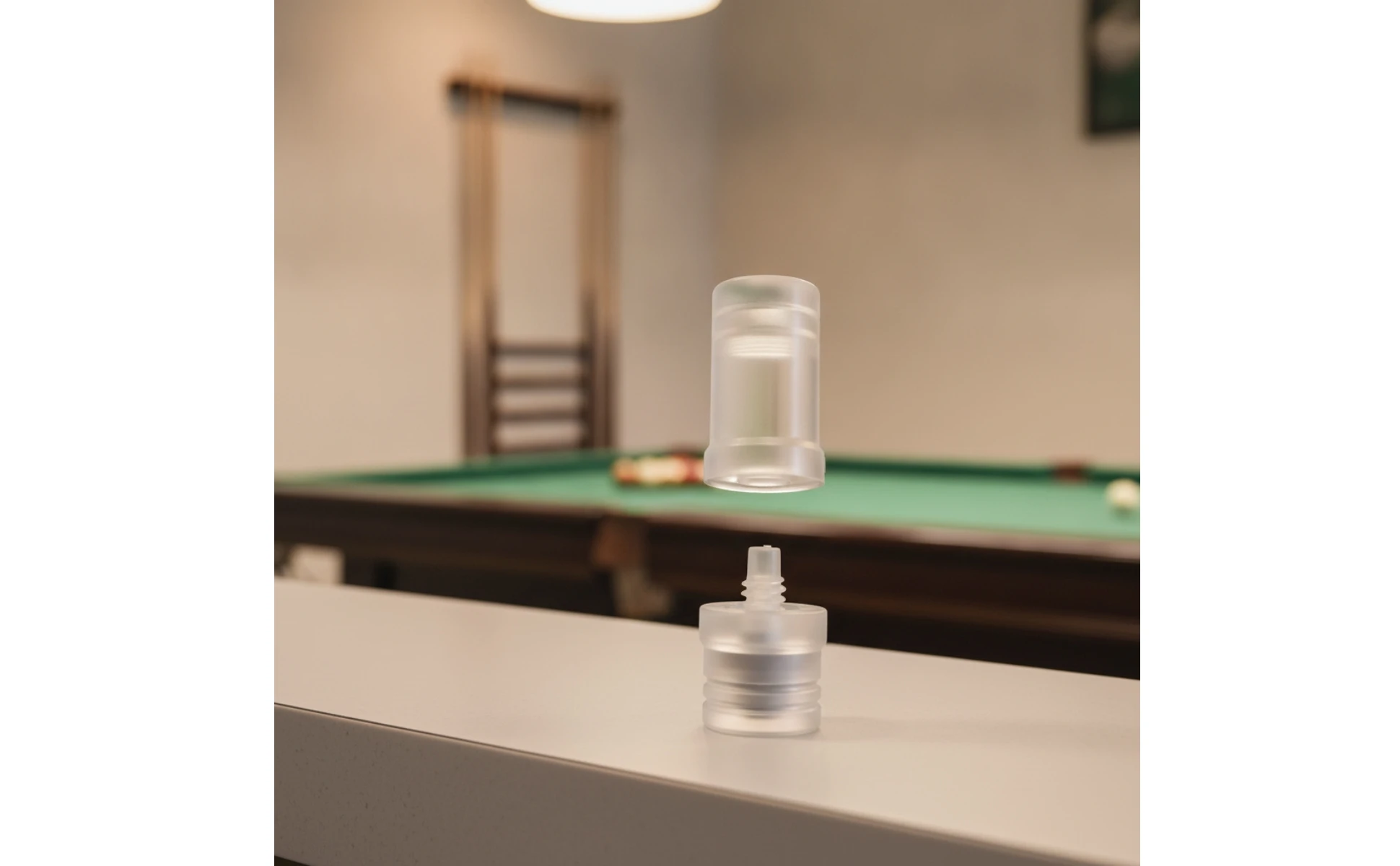Billiard Cue Joint Protector Clear Plastic Pool Cue Joint Protector Sports Accessory Secure Fit Sleek Surface Billiard Cue Joint Protector Clear Plastic Pool Cue Joint Protector Sports Accessory Secure Fit Sleek Surface