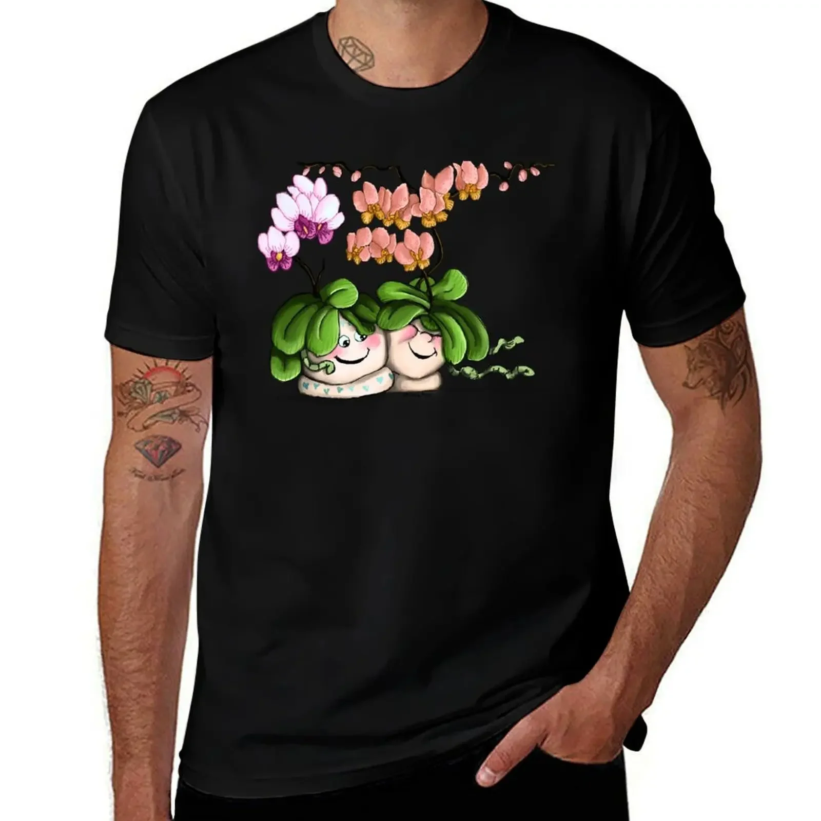 

Orchids bunched together T-Shirt new edition sports fans football t shirt mens t shirts top quality