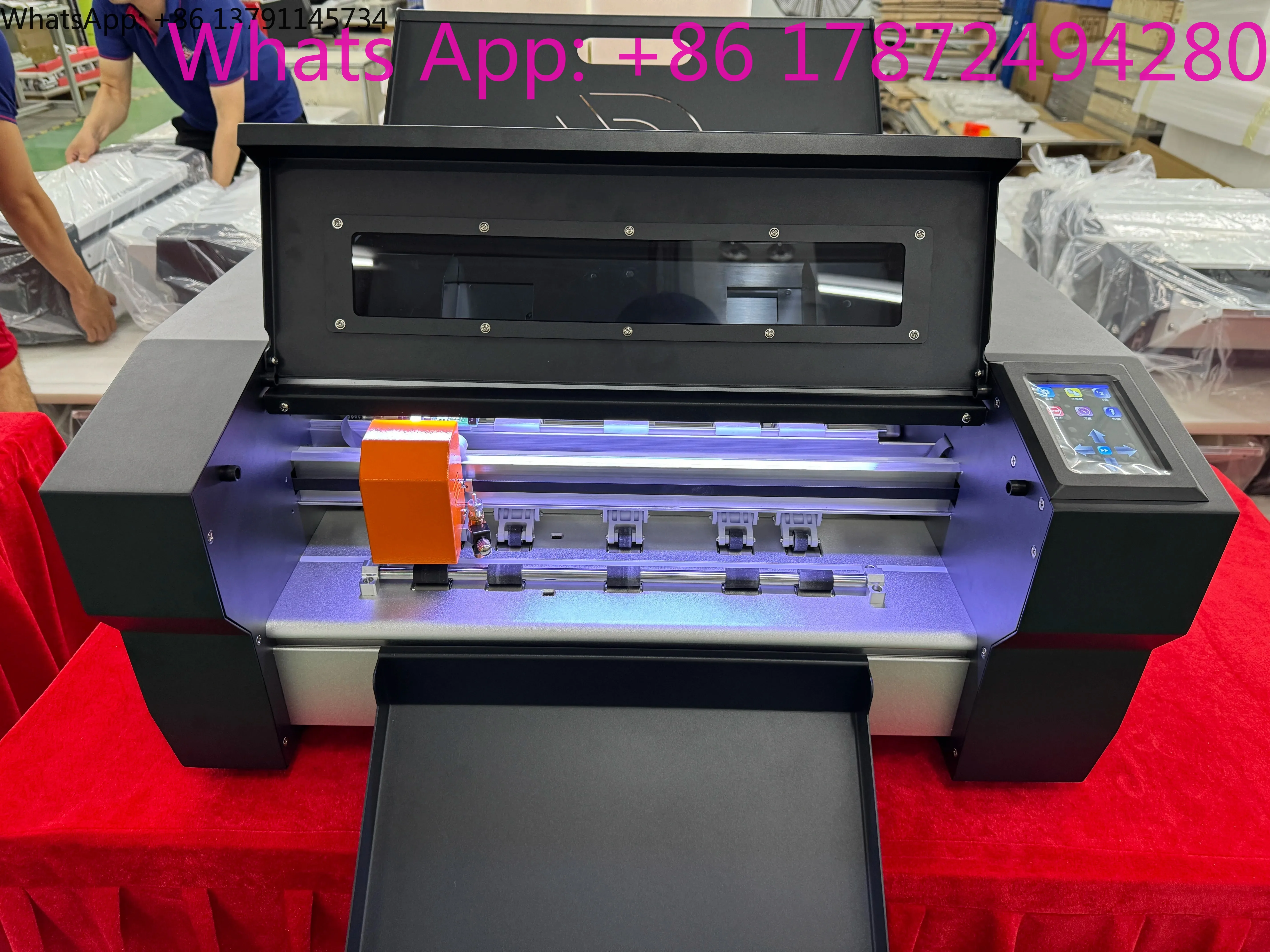 

DXC330 A3 + Paper Cutter Die Cutting Machine Automatic Label Marking Machine CDD Camera