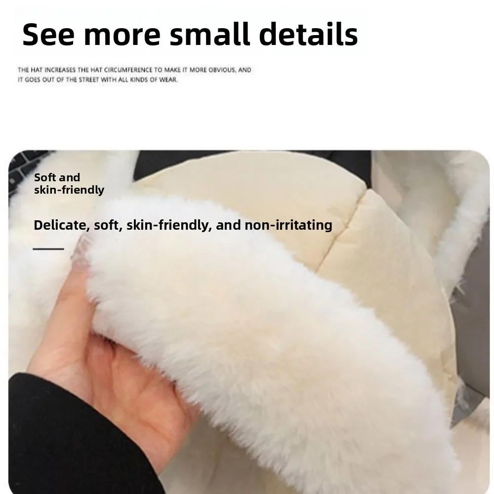 Regali Cappello Lei Feng invernale da donna spesso senza grondaia Cappelli in cotone caldo ricamato Protezione per le orecchie Berretto bomber da sci