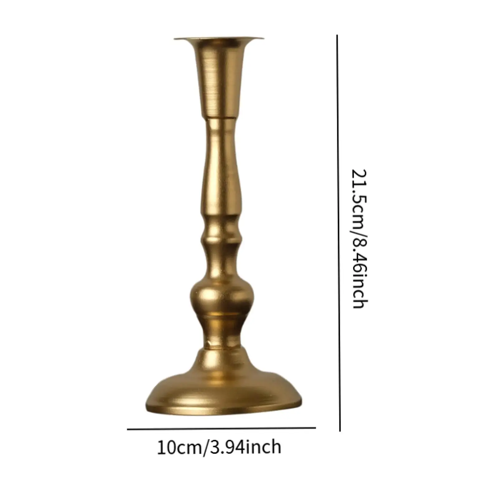 Kerzenhalter aus Metall, Kerzenständer, Kerzenständer, Kerzenhalter für Esstisch, Kamin, Tischplatte, Hochzeit, Wohnzimmer