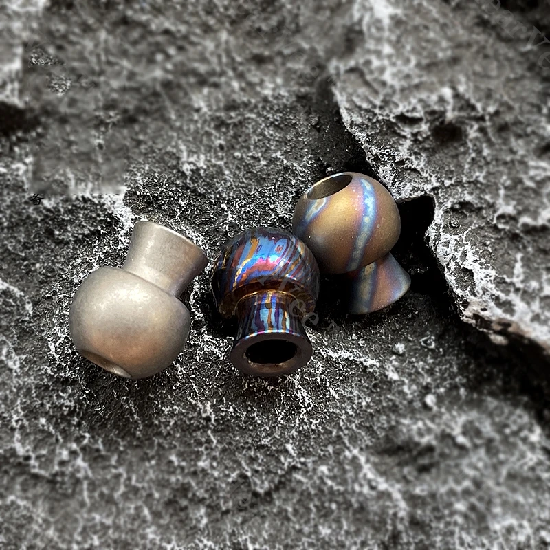 

Мини-гриб облако титан дамасский EDC подвеска из паракорда открытый инструмент нож брелок из бисера рюкзак Шарм