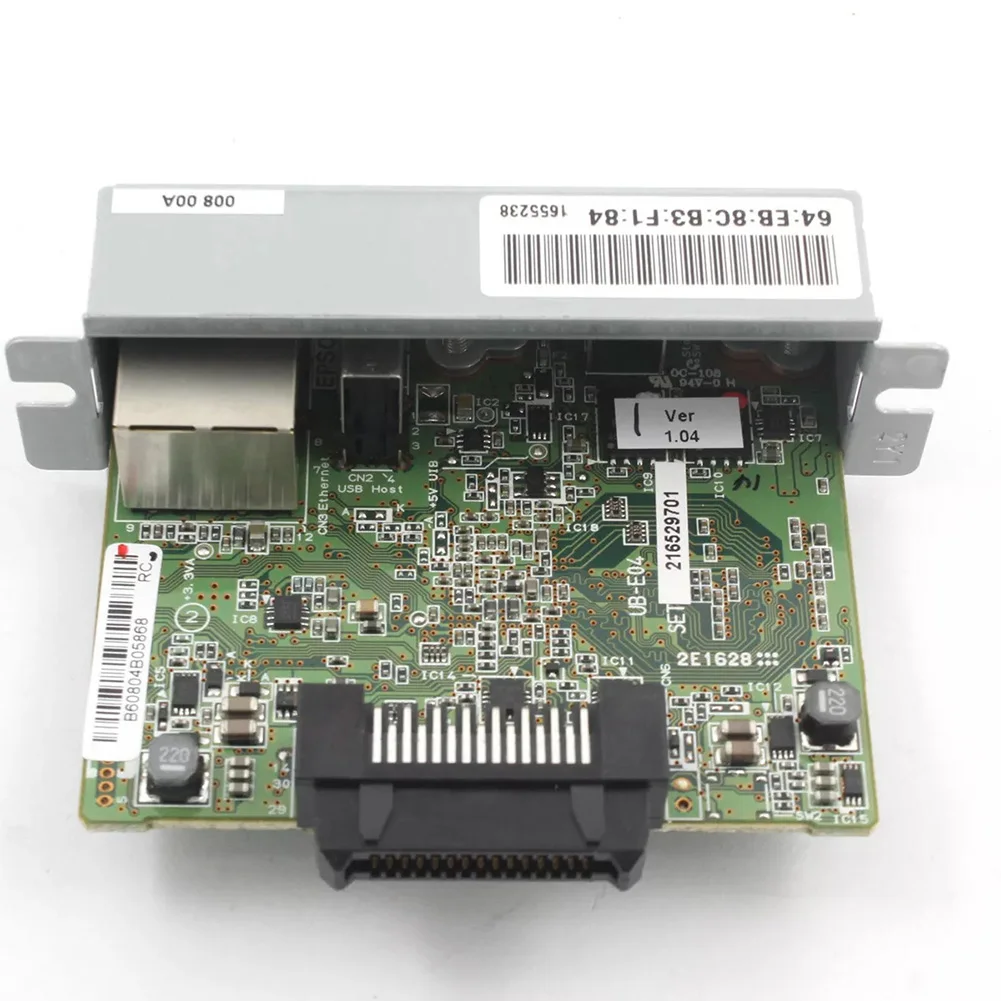 

UB-E04 Ethernet Interface C32C881008 For The T M Series, T88VI, T88V, T70II, U220, And H6000. Original Network Port Card Tools