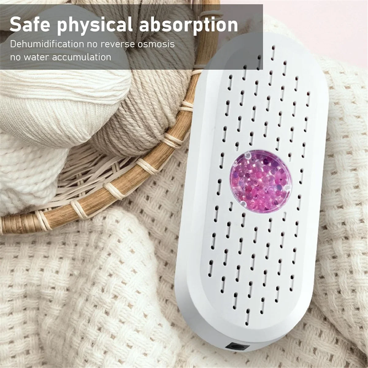 FZFZ 2PCS 옷장 용 소형 제습기 미니 흡수기 폐쇄 공간 캐비닛 및 옷장 용 휴대용 실내 제습기