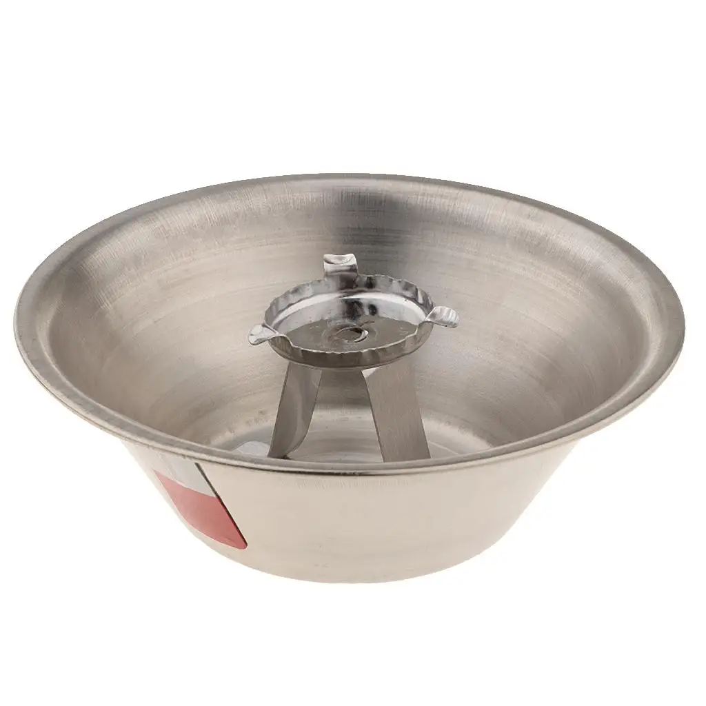 Steel Hood Oil Cup Durable Range Hood Bowl Replacement Oil Catcher Simple Maintenance for Busy Kitchen