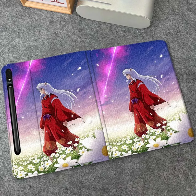 

Inuyasha Cool Popular Anime For Samsung Galaxy Tab S9 S10 S6 S7 S8 FE Plus Lite Inch Foldable Cover Tablet Case