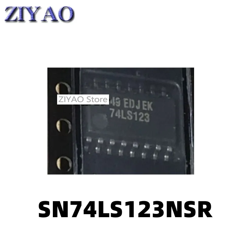 5PCS 74LS123 SN74LS123NSR SOP16 5.2MM Mid body Multi frequency Oscillator