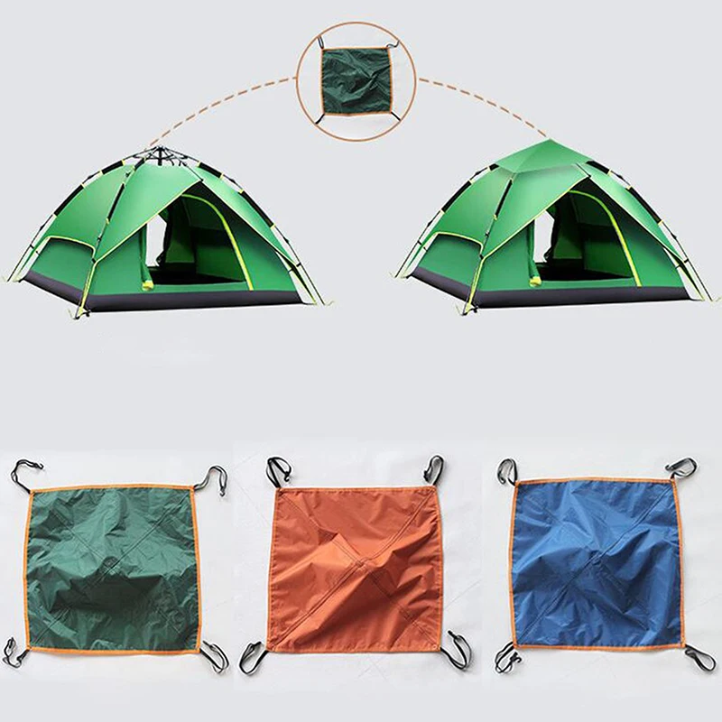 3-4 Person Durable Hammock Cover Lightweight Waterproof Tent Tarp Cover Rainproof Tent Cover Outdoor Camping Sun Shelter