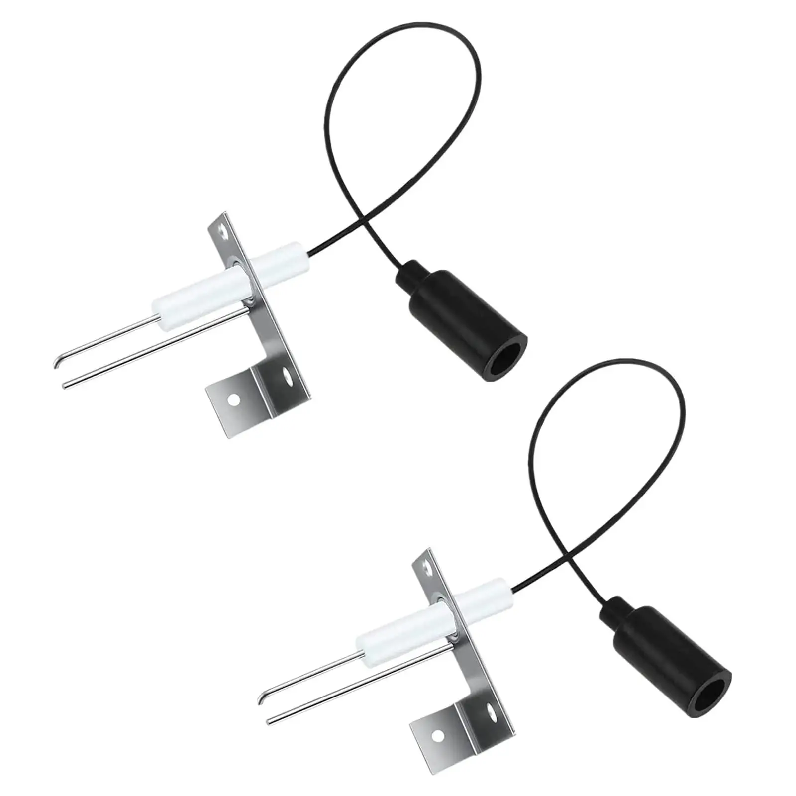 Water Heater Igniter Electrode 2 Prong Sensor Probe Repair Part for RV Camper Compatible with Multiple Models