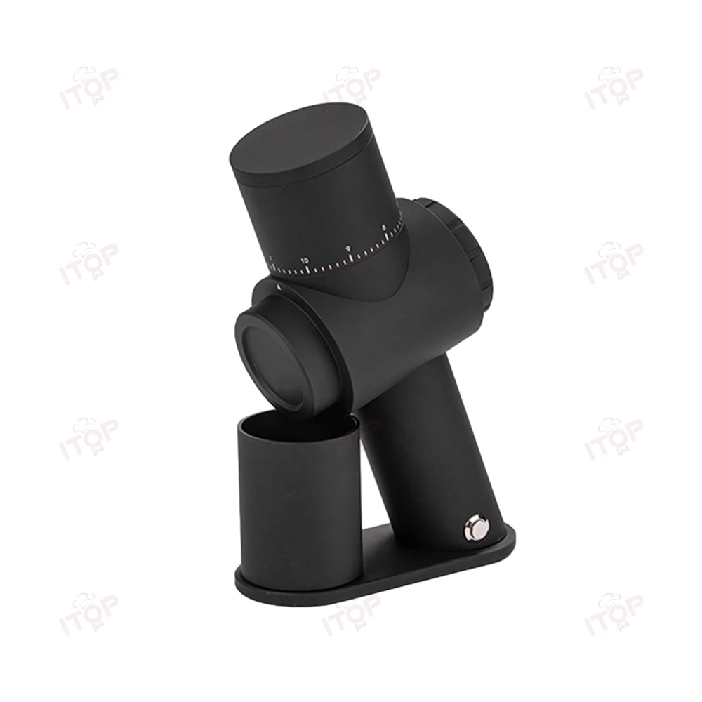 

Wholesale Customization Electric Single Dose Espresso Coffee Grinder Titanium Conical Burr Coffee Grinder Machine