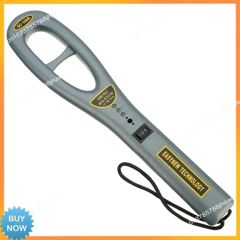 A10R 1 pezzo GC101H Metal Detector portatile portatile Metal Detector Super Scan Contatore luminoso Grigio