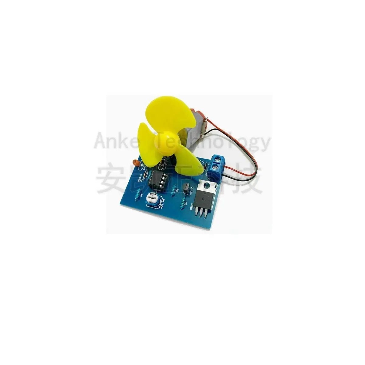 

NE555 Pulse Width Modulation (PWM) Speed Control Controller Welding Kit, Motor Speed Control, DIY Electronic Skill Training Disc