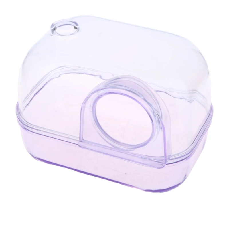 Hamster Bathtub Box for Small Animals Hamster Bath Accessories Dust Bath Pet Hamster Bathtub Digging Sand Container