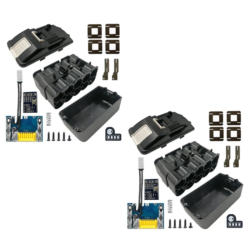 PCB Carregamento Proteção Placa de Circuito Shell Box, BL1830 10X21700 Bateria, BL1860 para MAKITA, 18V LXT Bateria