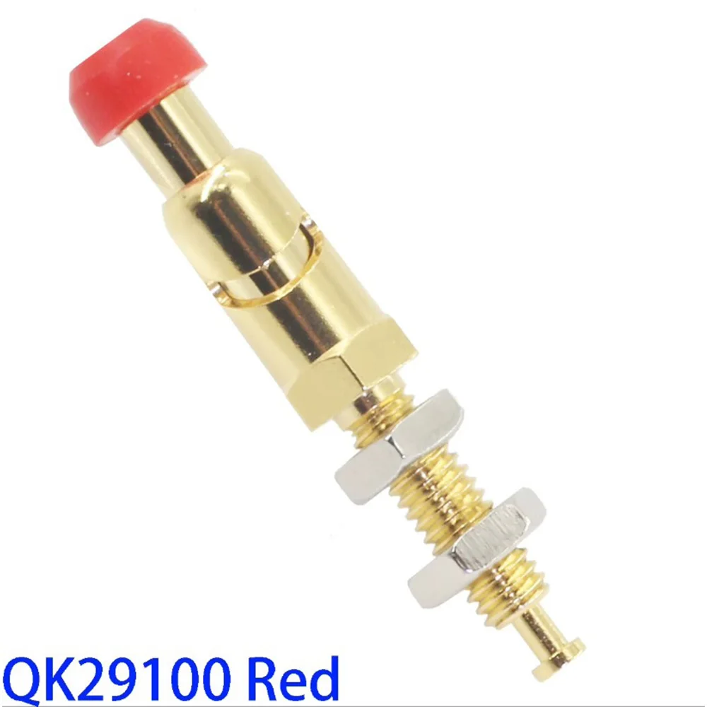 QK29100 Gold Plated Pressing Ultra Fine Line Gold Wire Card Wire Thread to Lead Parts Quick Fixture