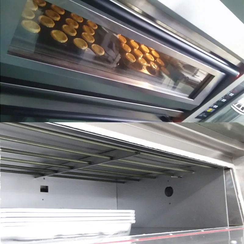 For Wholesale Stainless Steel 1 Layer 2 Trays High-productivity Bakery Bread Oven Commercial Baking Oven for Corn